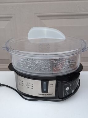 Hamilton Beach Clear Food Steamer